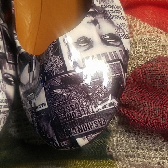 Ladies Epic Steps Flats Fashion Design Size 8 - Picture 4 of 7